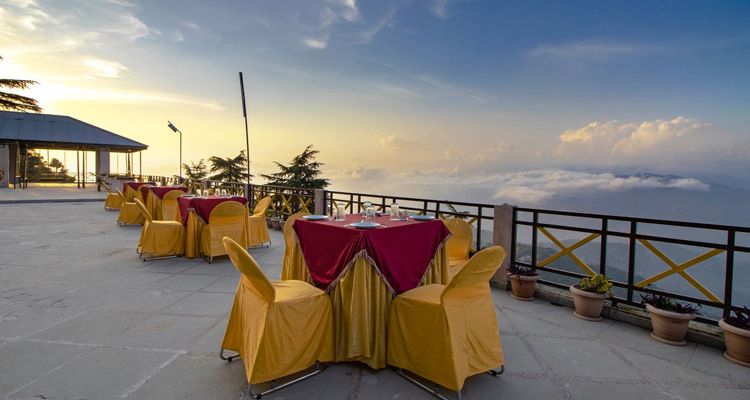 Snow Valley resort in Dalhousie, Himachal Pradesh, India